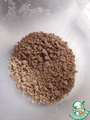 Крамбл с айвой и яблоками Крамбл с айвой и яблоками