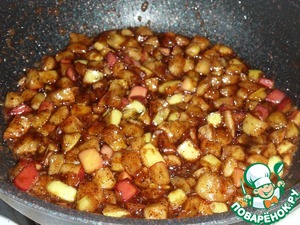 Кукурузное печенье с яблоком и корицей Кукурузное печенье с яблоком и корицей