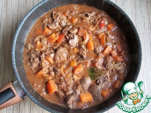 Куриная печень с бататом Куриная печень с бататом