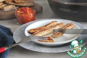 Курино-картофельные полоски Курино-картофельные полоски