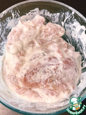 Куриное филе с мацони Куриное филе с мацони