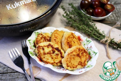 Куриные котлеты с тыквой и карри Куриные котлеты с тыквой и карри