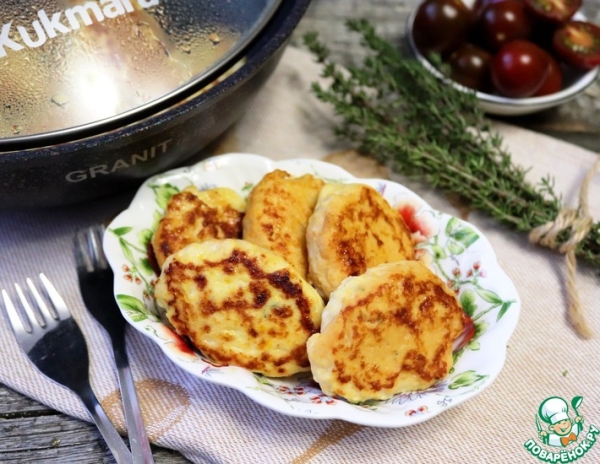 Куриные котлеты с тыквой и карри Куриные котлеты с тыквой и карри