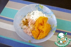 Куриные котлеты с тыквой и карри Куриные котлеты с тыквой и карри