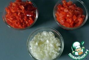 Куриные сердечки в сливочно-овощном соусе Куриные сердечки в сливочно-овощном соусе