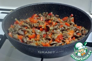 Куриные сердечки в сливочно-овощном соусе Куриные сердечки в сливочно-овощном соусе