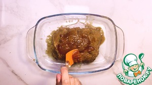 Куриный рулет с грушей