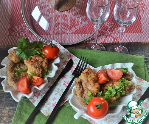 Ленивые отбивные в манке