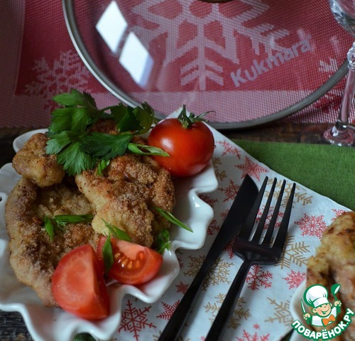 Ленивые отбивные в манке