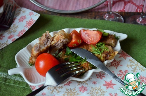 Ленивые отбивные в манке