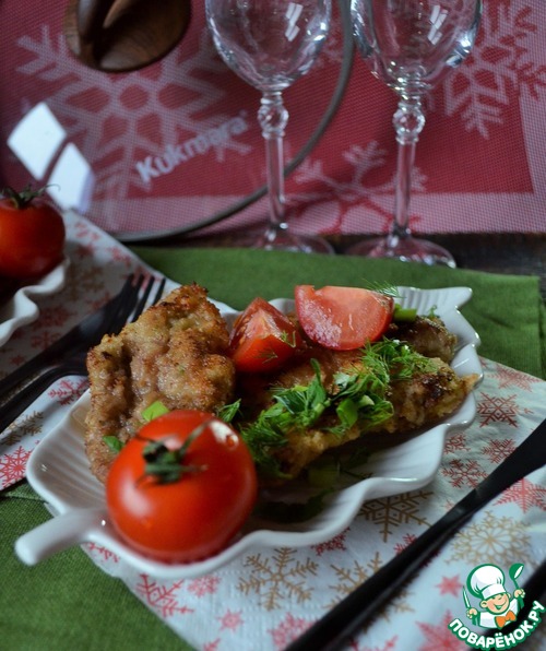 Ленивые отбивные в манке