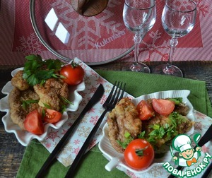 Ленивые отбивные в манке