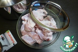 Маринованные куриные крылышки