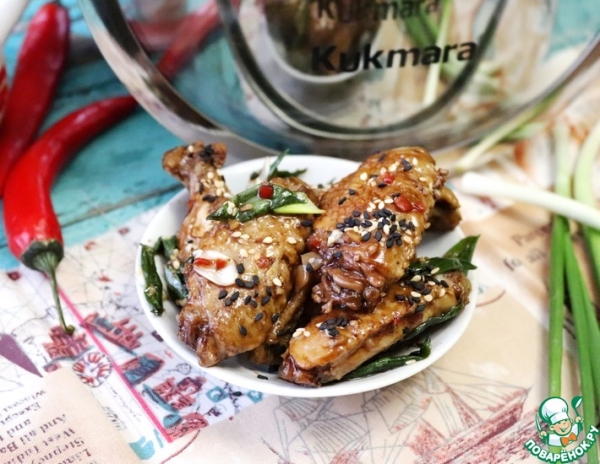 Маринованные куриные крылышки