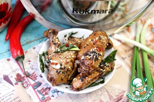 Маринованные куриные крылышки