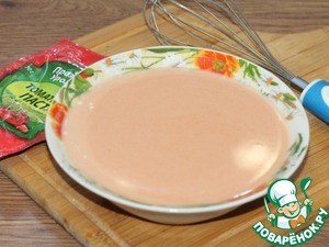 Мясо индейки в томатно-сметанном соусе Мясо индейки в томатно-сметанном соусе