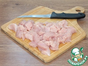 Мясо индейки в томатно-сметанном соусе Мясо индейки в томатно-сметанном соусе