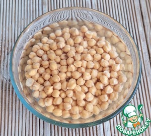 Нут с грибами в сметанном соусе