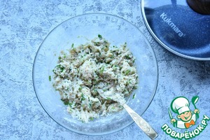 Оладьи из цветной капусты с греческим соусом Оладьи из цветной капусты с греческим соусом