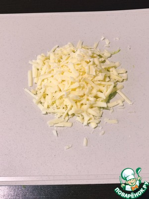 Оладьи из кабачков с сыром