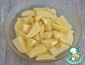 Овощи запеченые с консервированным тунцом