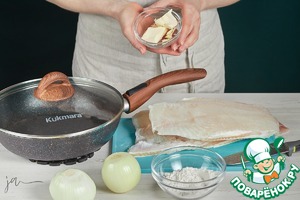 Пангасиус в сметанно-томатном соусе