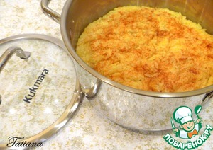 Печень индейки с шафрановым рисом