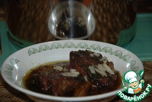 Пьяная говядина в сливах