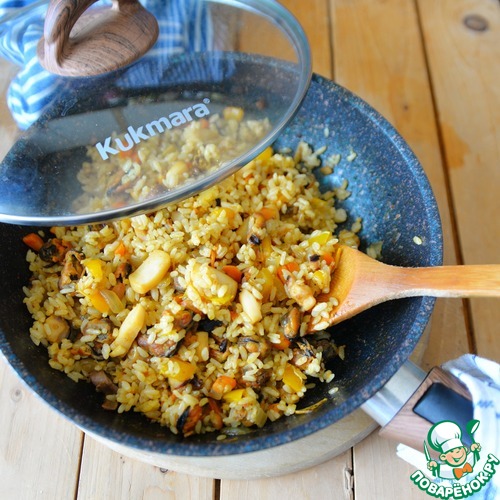 Плов с морепродуктами Плов с морепродуктами