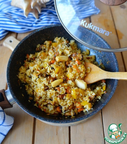 Плов с морепродуктами Плов с морепродуктами