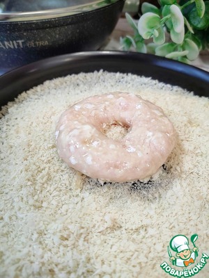 Пончики куриные с сыром