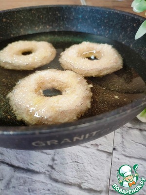 Пончики куриные с сыром