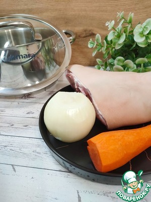 Прессованная свиная рулька