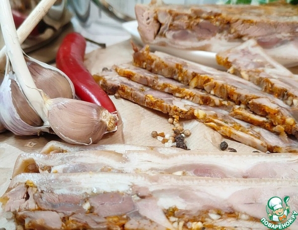 Прессованная свиная рулька