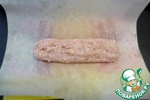 Рулеты с начинкой на сковороде в пергаменте