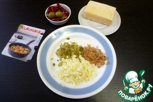 Рулеты с начинкой на сковороде в пергаменте