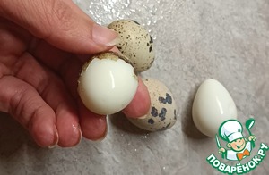 Салат из рукколы с креветками