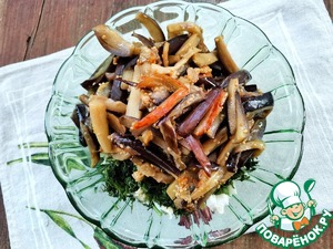 Салат с жареными баклажанами "Фаворит"