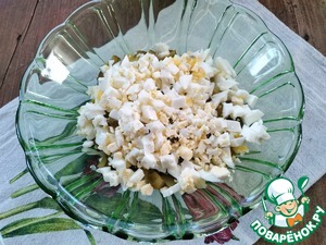 Салат с жареными баклажанами "Фаворит"