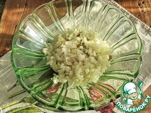 Салат с жареными баклажанами "Фаворит"