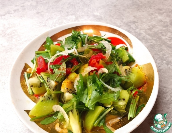 Салатик "Зелёный островок"