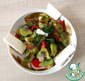 Салатик "Зелёный островок"