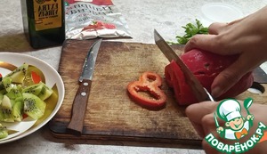 Салатик "Зелёный островок"