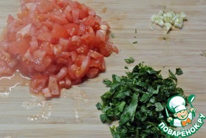 Сэндвич с говядиной и помидорной сальсой