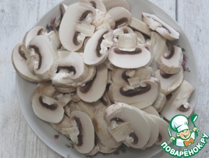 Сковорода со свининой и грибами Сковорода со свининой и грибами