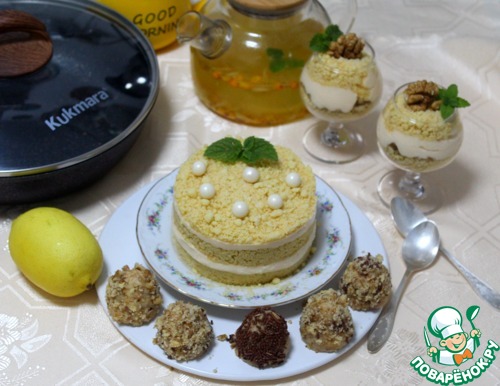 Сливочный десерт на сковороде,3 варианта