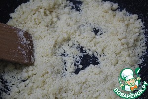 Сливочный десерт на сковороде,3 варианта