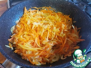 Судак в томате с овощами