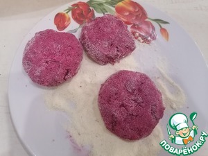 Свекольно-творожные котлеты Свекольно-творожные котлеты