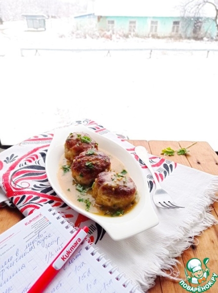 Тефтели в медово-горчичном соусе Тефтели в медово-горчичном соусе